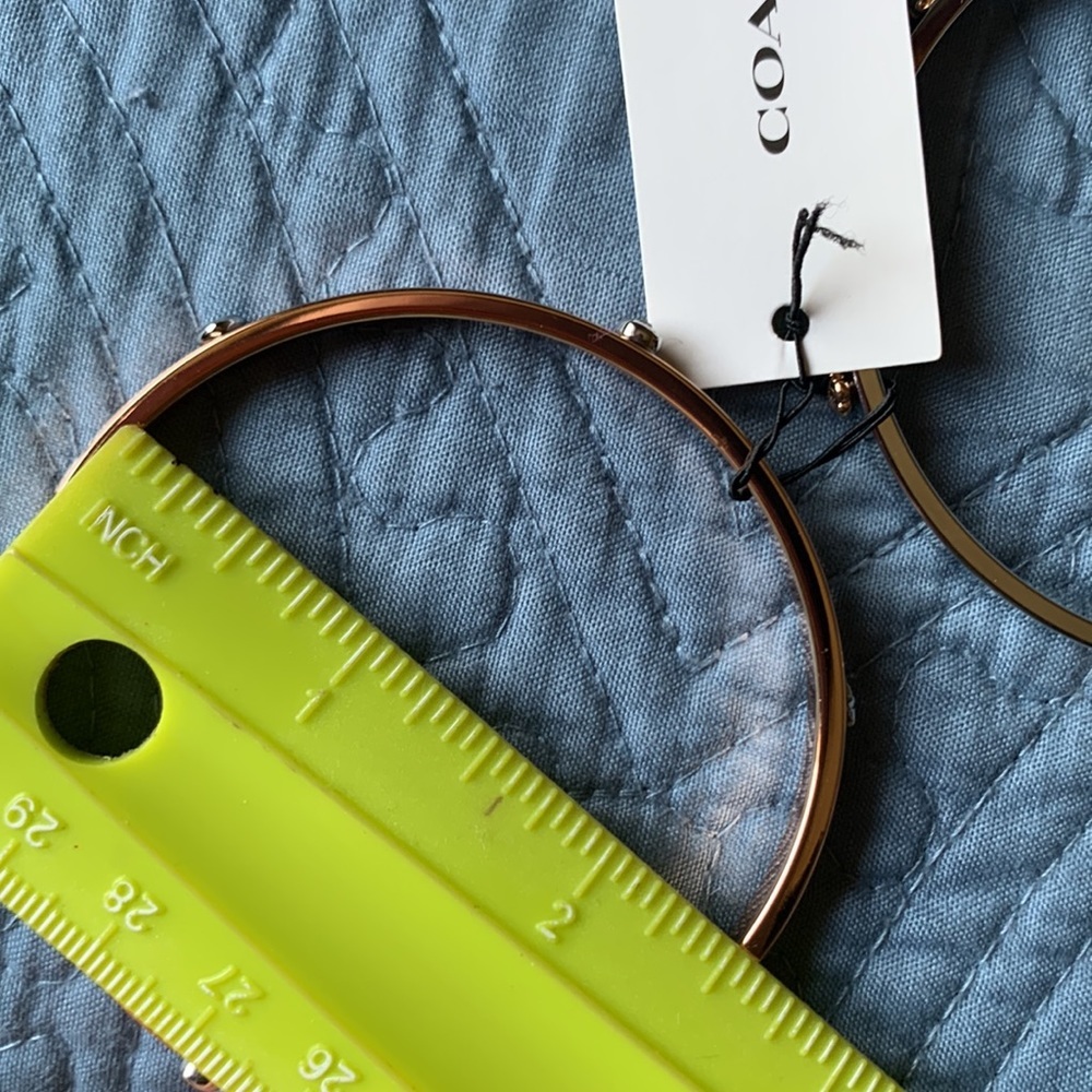 NEW Coach Two Piece Bangle‎ Set - Picture 5 of 5